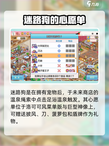 哆啦a梦的铜锣烧店物语顾客攻略介绍截图5