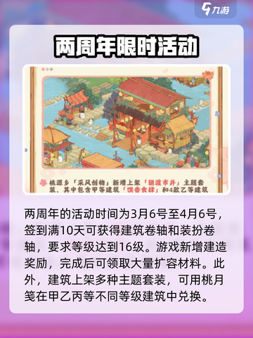 桃源深处有人家二周年更新内容介绍截图4