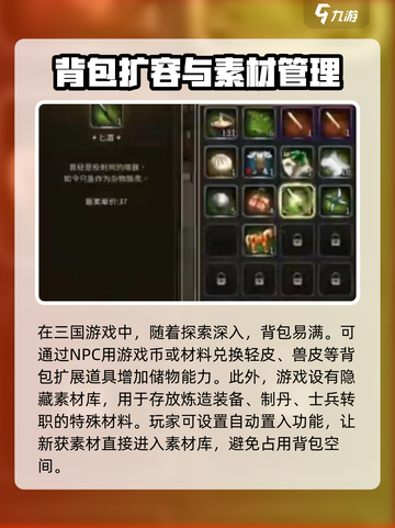 三国群英传国战版背包怎么用介绍截图3