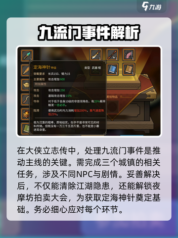《大侠立志传》定海神针📍获取方法超简单！快来看👇截图3