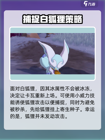 洛克王国手游怎么抓白狐介绍截图3