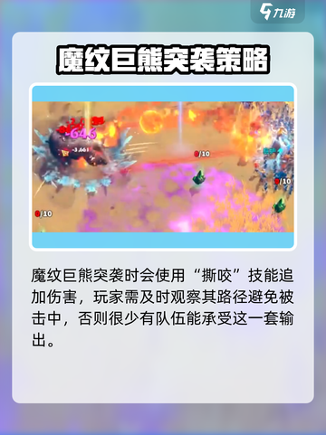 万龙觉醒魔纹巨熊怎么打介绍截图3