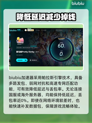 赛马娘Steam延迟丢包？一键解决⚡🚀截图3