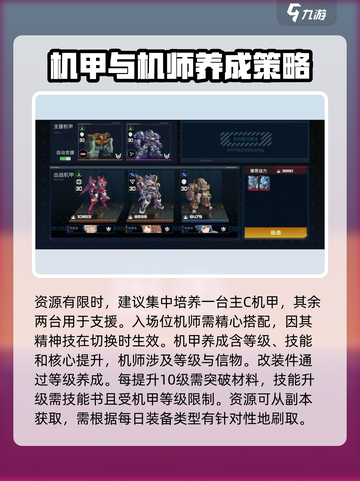 硬核机甲启示养成怎么玩介绍截图3