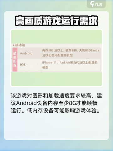 无限暖暖手机配置要求介绍截图2