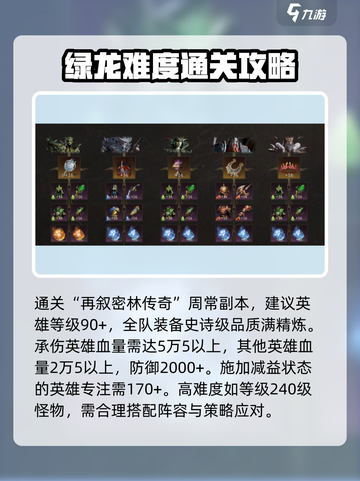 龙息神寂🔥翡翠之息打法攻略💎截图6