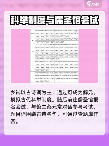 《大侠立志传》科举考试答案全攻略🔥助你金榜题名！截图4