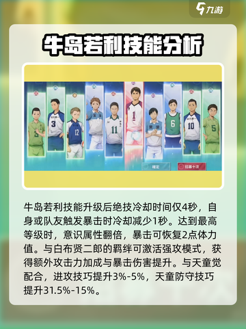 排球少年手游牛岛若利怎么样介绍截图3