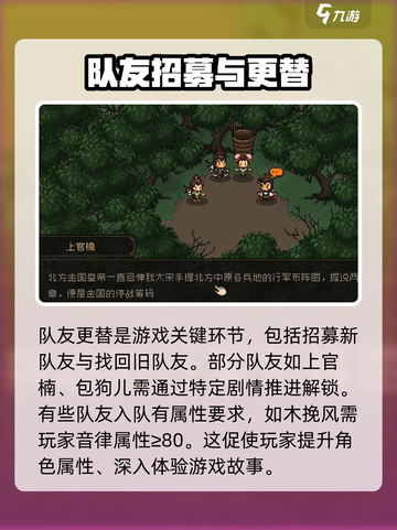 大江湖之苍龙与白鸟怎么换队友介绍截图2
