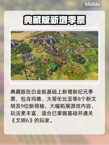 《文明6白金版VS典藏版！差别竟然这么大？🎮》截图5