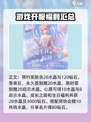 无限暖暖预约福利是什么介绍截图4
