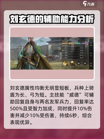 九牧之野蜀国武将推荐介绍截图4