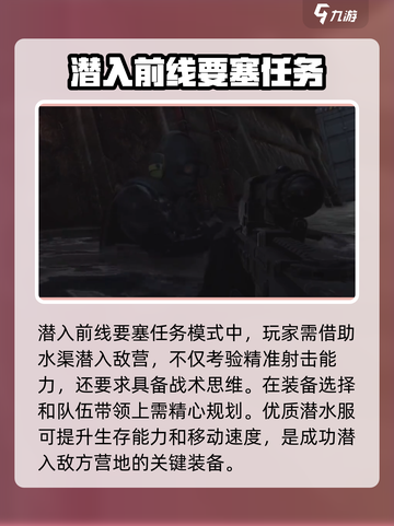 暗区突围🔥潜入前线要塞任务终极攻略⚠截图2