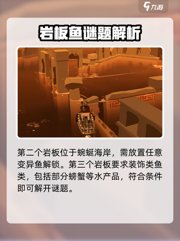 渔帆暗涌🔥弯体鱼岩板解谜全攻略🎉截图3
