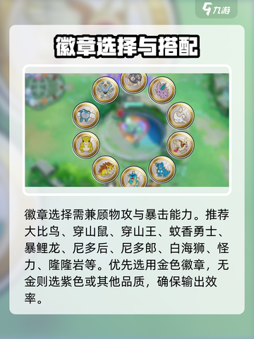 宝可梦大集结阿勃梭鲁徽章带什么介绍截图5