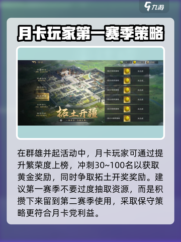 三国谋定天下🔥月卡党也能称霸！超详细玩法攻略来了🎉截图4
