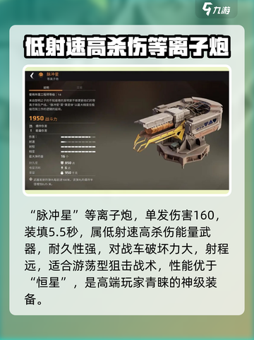 创世战车🔥P33镭射枪，最强武器详解来啦！截图4