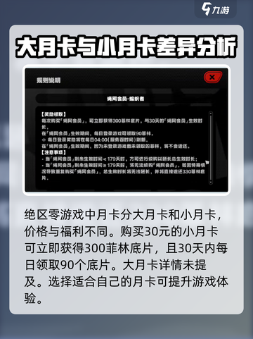 绝区零🔥月卡选择攻略，氪金玩家必看！💎截图2