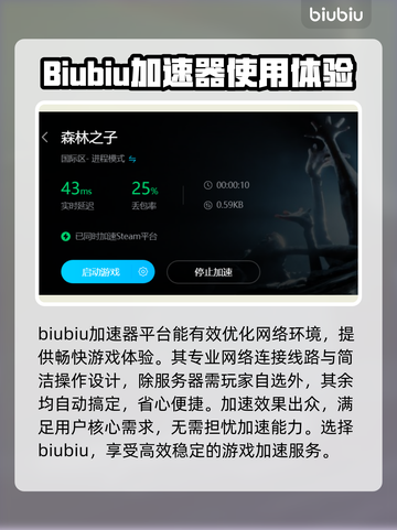 森林2需要加速器吗？🚀游戏流畅必备！截图3