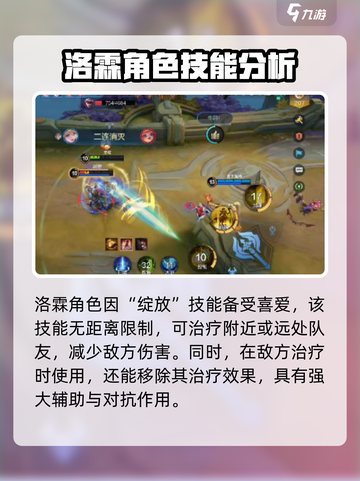 决胜巅峰洛霖角色厉害吗介绍截图3