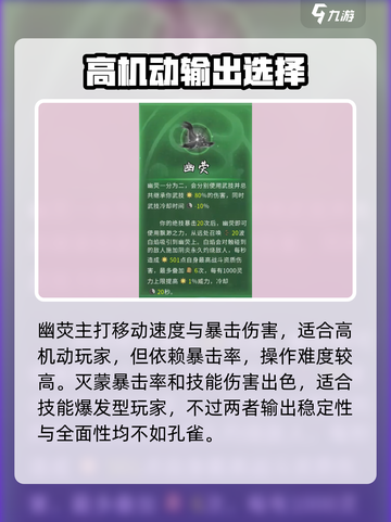 鬼谷八荒🔥羽化选鸟攻略✨必看秘籍！截图4