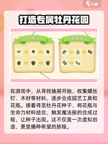 庄园合合牡丹花怎么合介绍截图2