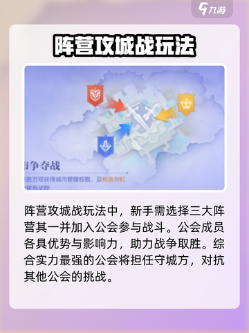 悠星大陆阵营攻城战🔥玩法规则全解析！截图2