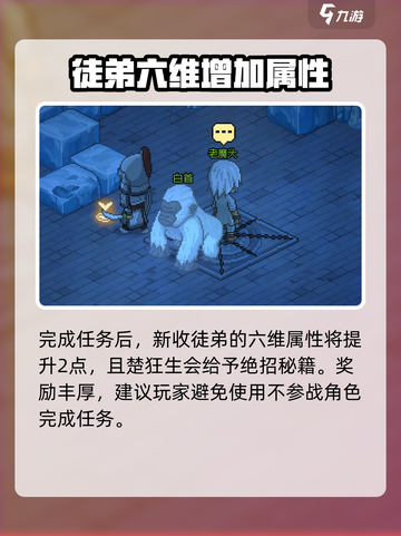 大侠立志传楚狂生收徒怎么做介绍截图5