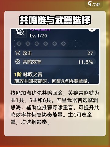 鸣潮🔥鉴心护盾属性培养攻略⚡必看截图4
