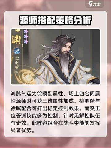 元尊手游🔥徐暝最强阵容搭配推荐🎉截图4