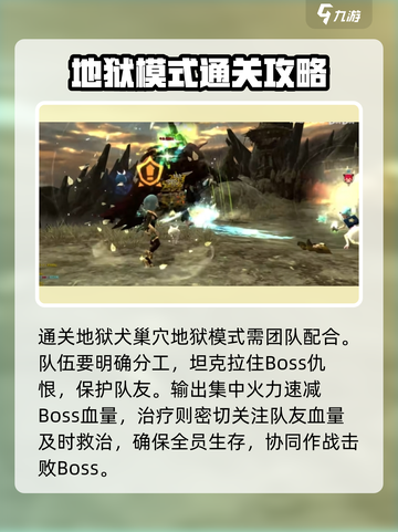 龙之谷世界地狱犬巢穴地狱模式怎么通过介绍截图3