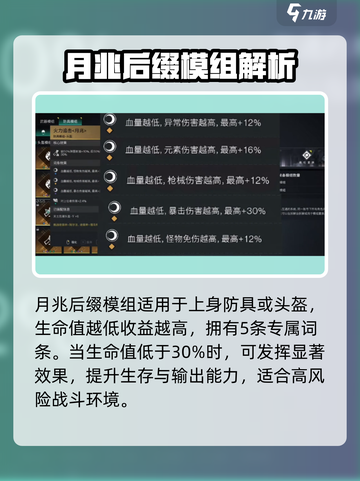 七日世界月兆模组词条怎么样介绍截图3