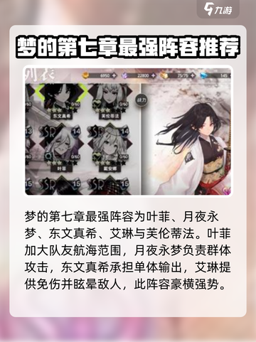 梦的第七章阵容分享介绍截图2