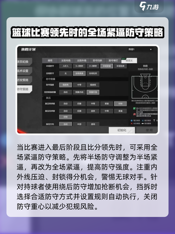 美职篮全明星防守策略有哪些介绍截图2