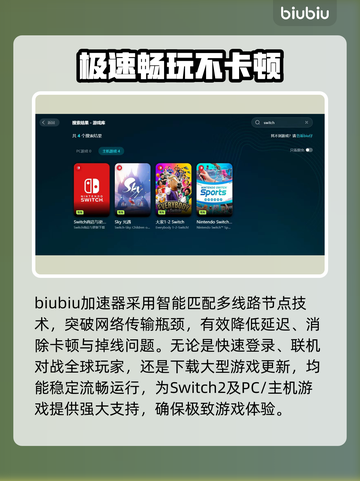 Switch2加速器免费推荐🎉哪款好用？玩家必看！🎮截图2