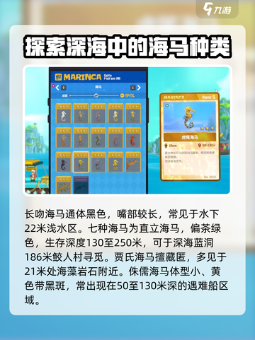 潜水员戴夫海马图鉴介绍截图5