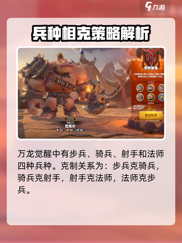 万龙觉醒兵种克制分享介绍截图2