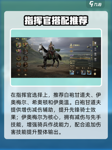 《指环王》洛汗镖骑阵容搭配🔥史诗级攻略来啦！骑兵冲锋战组合💥截图3