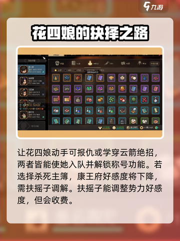 大侠立志传花四娘任务攻略介绍截图4