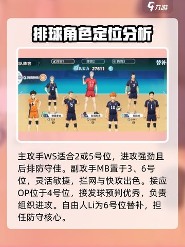 排球少年手游怎么玩介绍截图4