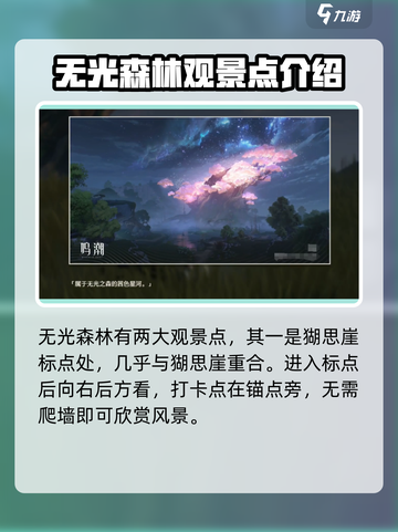 鸣潮无光森林观景点在哪介绍截图2