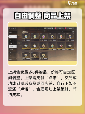 星痕共鸣交易中心攻略介绍截图4