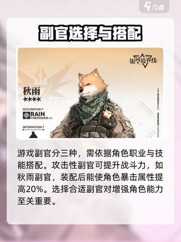 银河境界线副官推荐介绍截图2