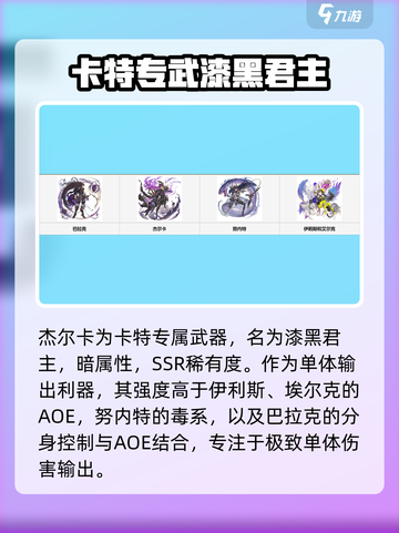 剑与骑士团🔥杰奈卡强度爆表，必练角色！截图2