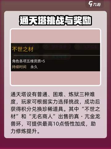 大侠立志传通天塔🔥超全层数攻略来啦！截图4