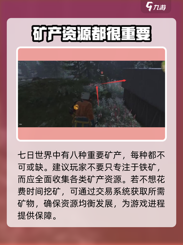 《七日世界》铁矿采集点大曝光！💎快来看截图4