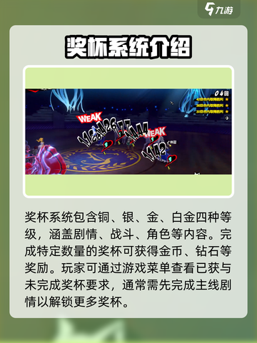 女神异闻录夜幕魅影奖杯大全介绍截图2