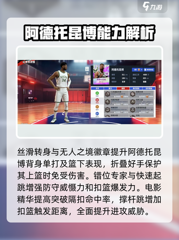 美职篮巅峰对决🔥阿德托昆博球员强度全面解析🏀截图3