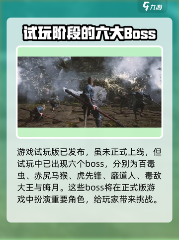黑神话悟空💥已知BOSS全介绍！你敢来挑战吗？截图3