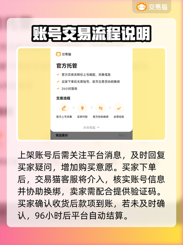 交易猫卖号全流程揭秘！游戏账号变现必看🔥🎮截图5